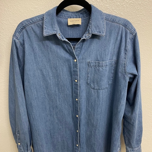 Denim Sezane Max Shirt - Picture 1 of 4